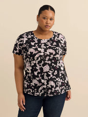 Black printed