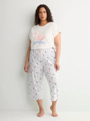 Brunnera blue printed