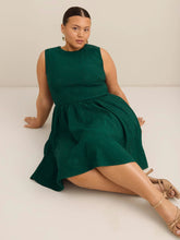 Addition Elle Knit Fit and Flare Sleeveless Dress