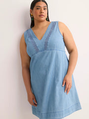 Medium blue denim