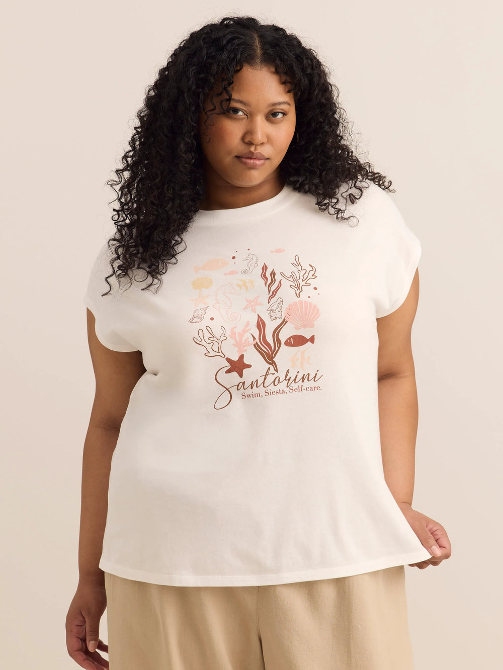 Snow white printed