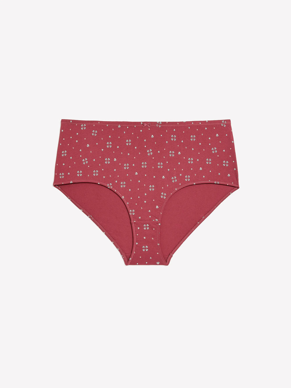 EARTH RED PRINTED