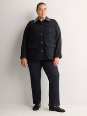 BLUE TWEED