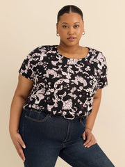 Black printed