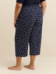 Maritime blue floral