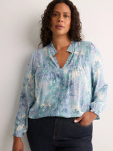 MINERAL BLUE PRINTED