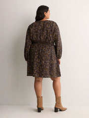 CHOCOLATE PLUM PRINTED