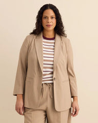 Almond pinstripe