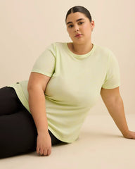Lime cream space dye