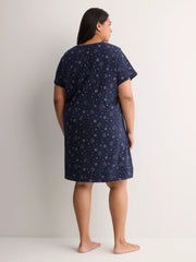 MARITIME BLUE PRINTED