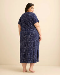 Maritime blue printed
