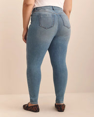Light medium blue denim