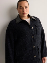 BLUE TWEED