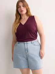 Medium light blue denim