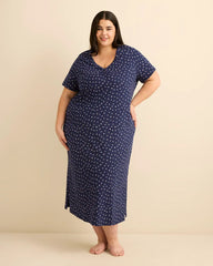 Maritime blue printed