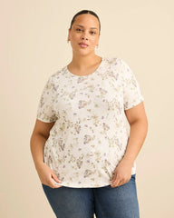 Bright white printed