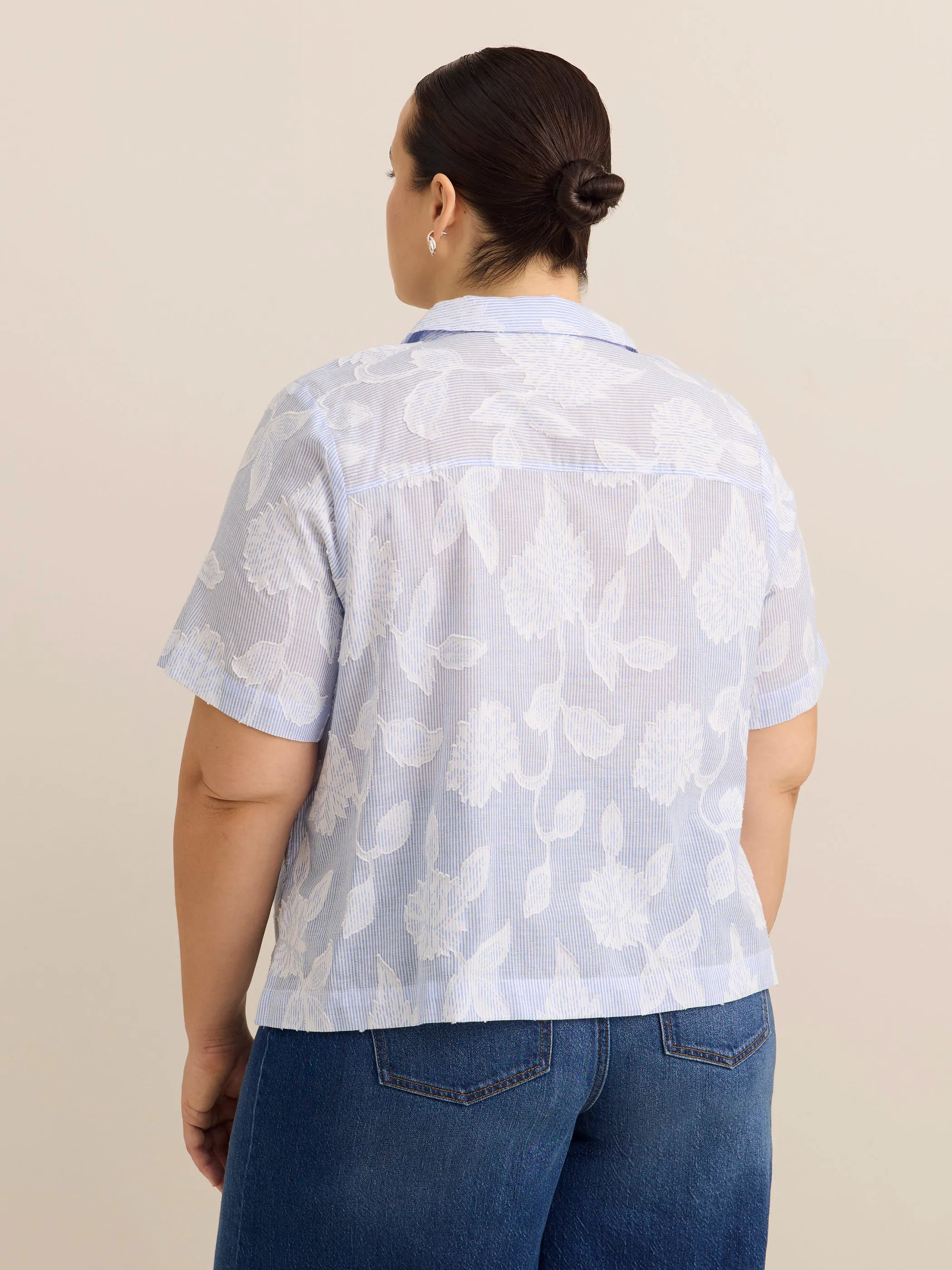 White printed