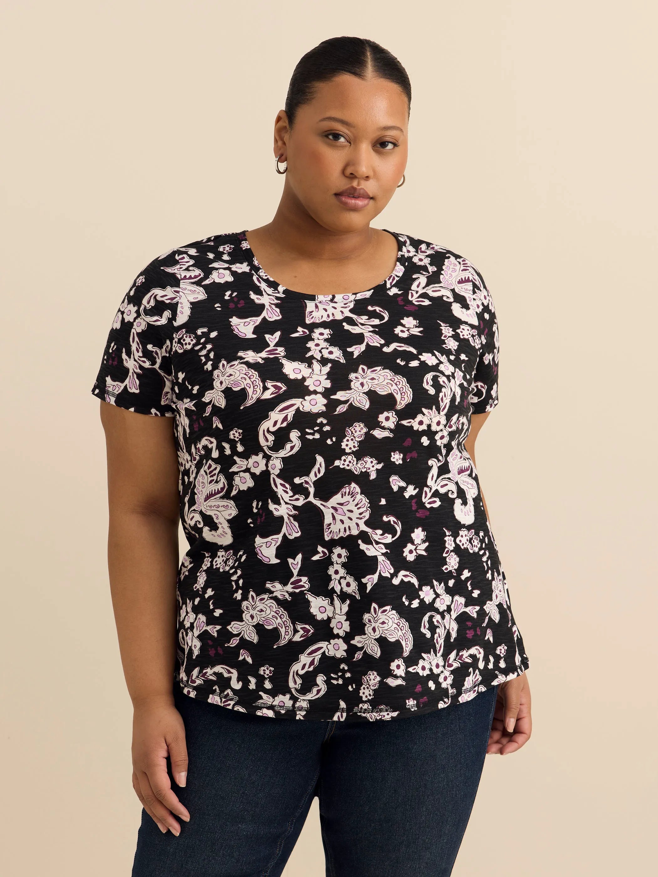 Black printed