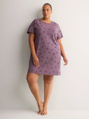 BLACK PLUM PRINTED
