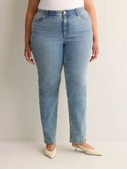Light medium blue denim'