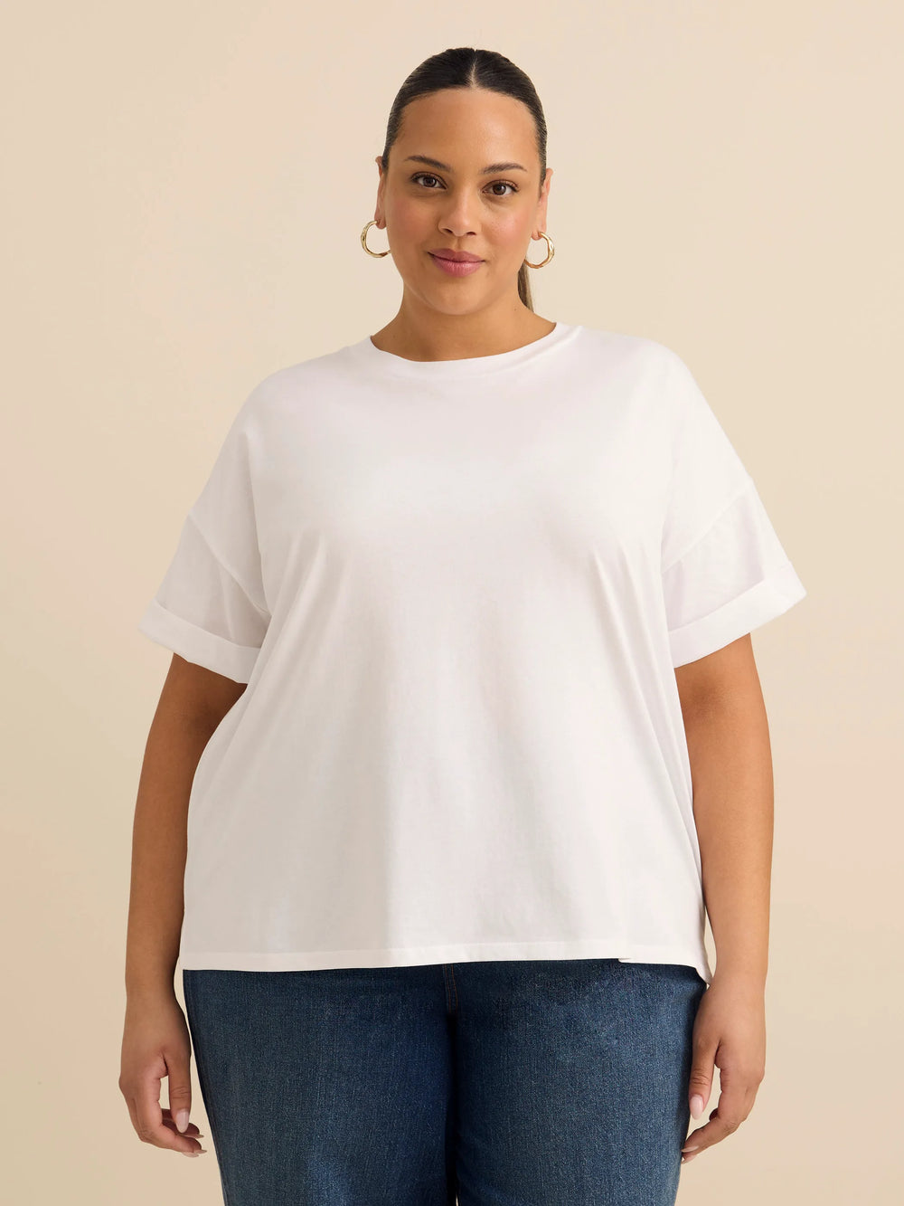 Bright white printed