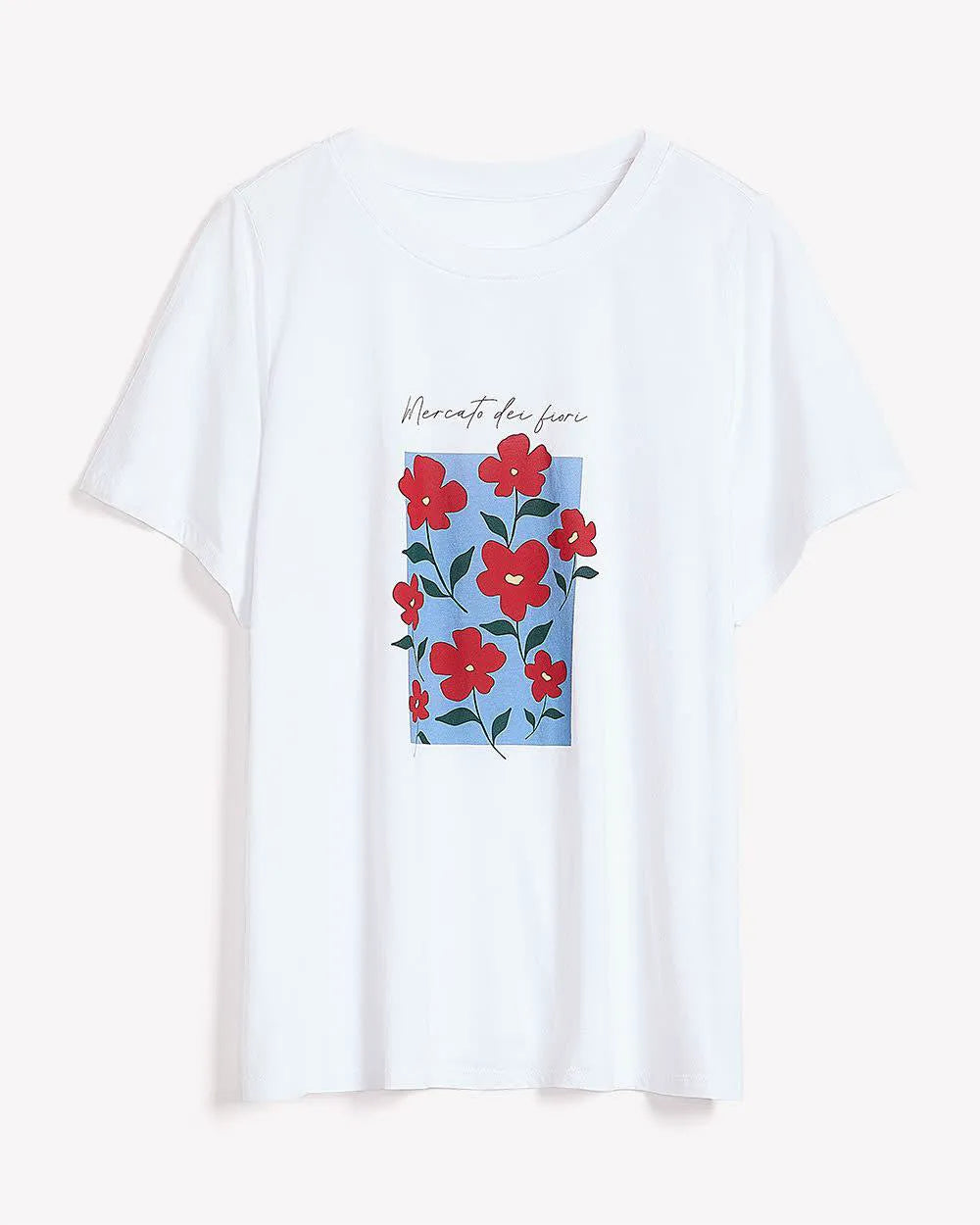 Bright white printed