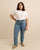 Light medium blue denim'