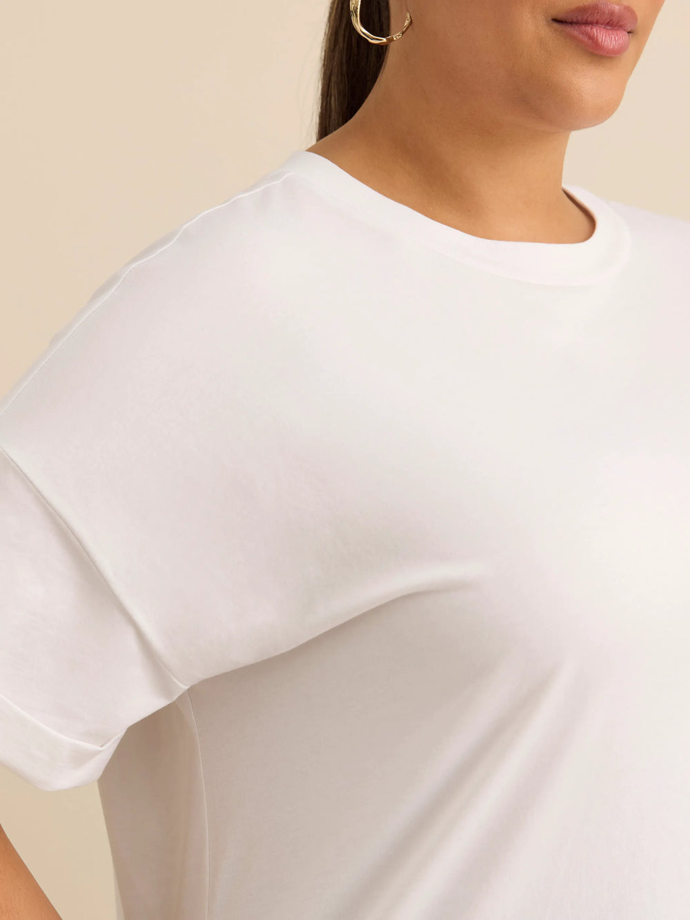 Bright white printed