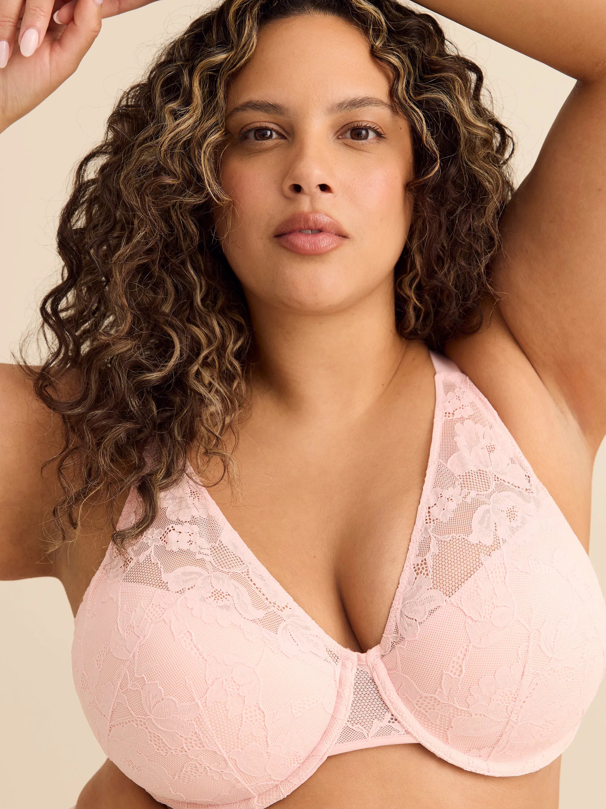 Veiled pink