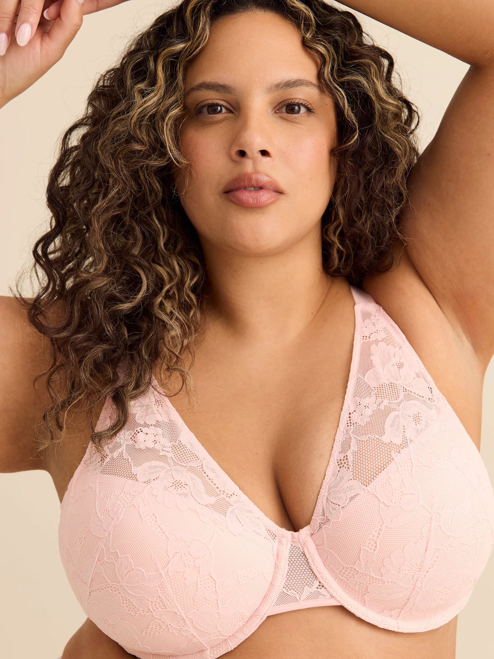 Veiled pink