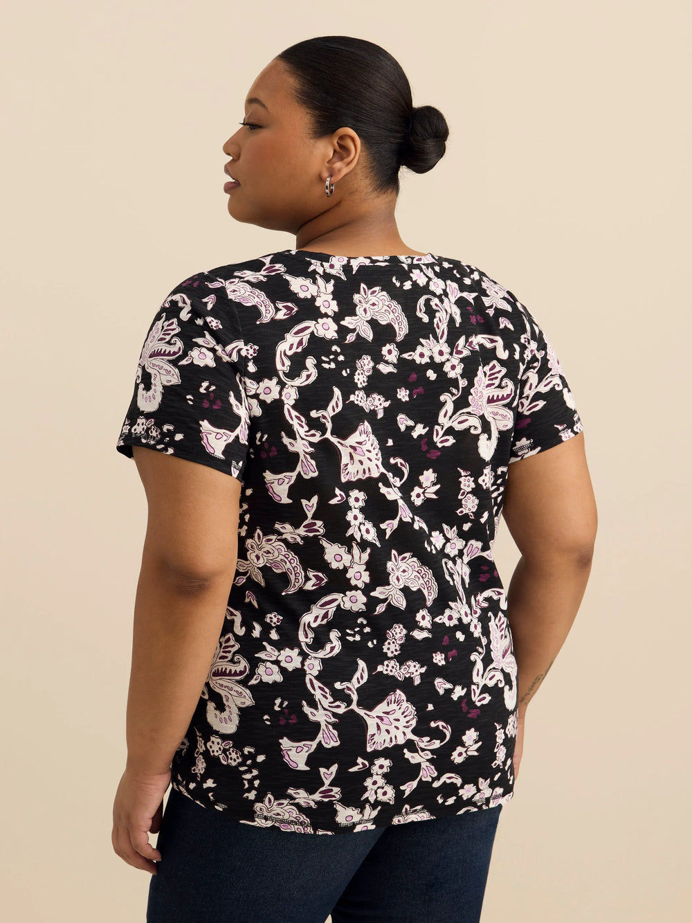 Black printed