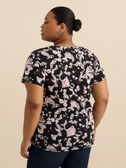 Black printed