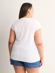 BRIGHT WHITE PRINTED