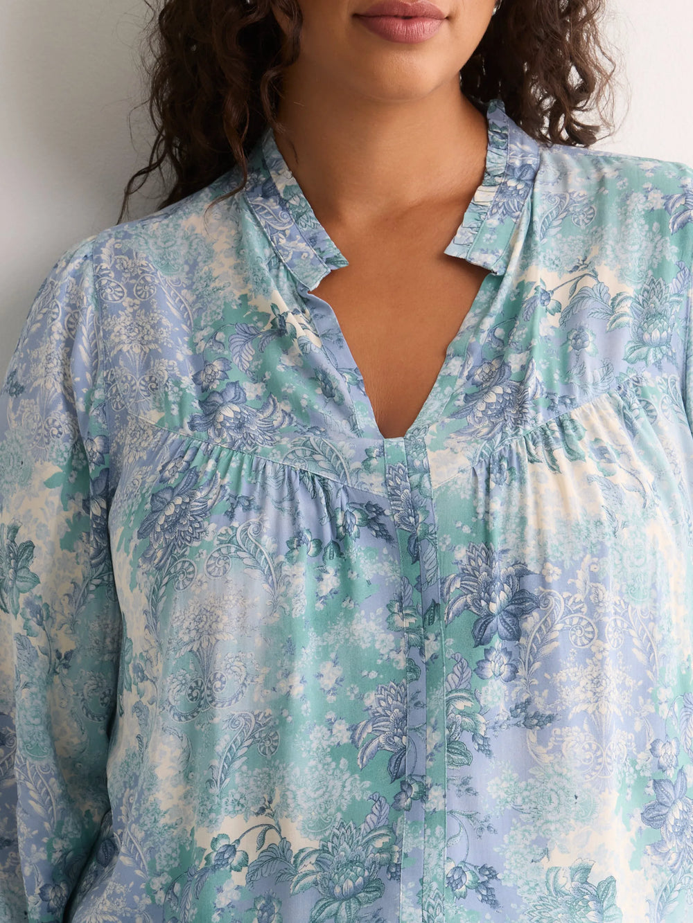 MINERAL BLUE PRINTED