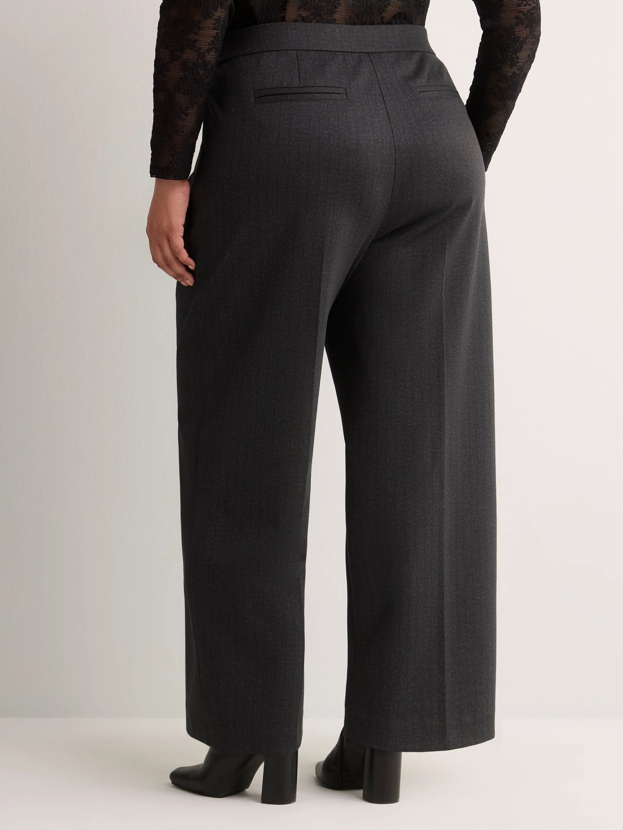 CHARCOAL PINSTRIPE
