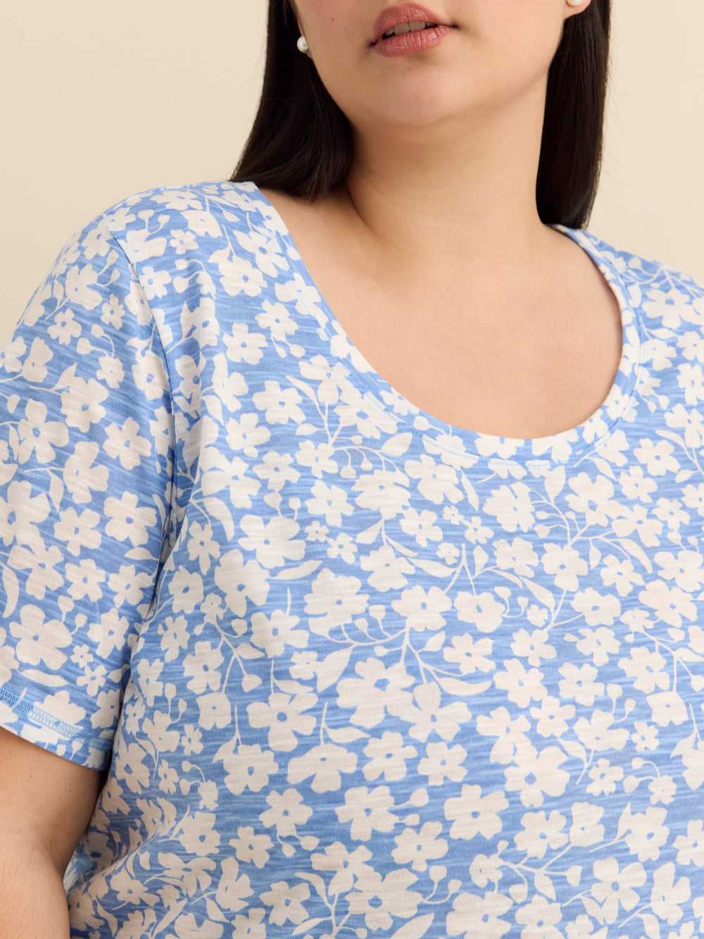 Snow white printed