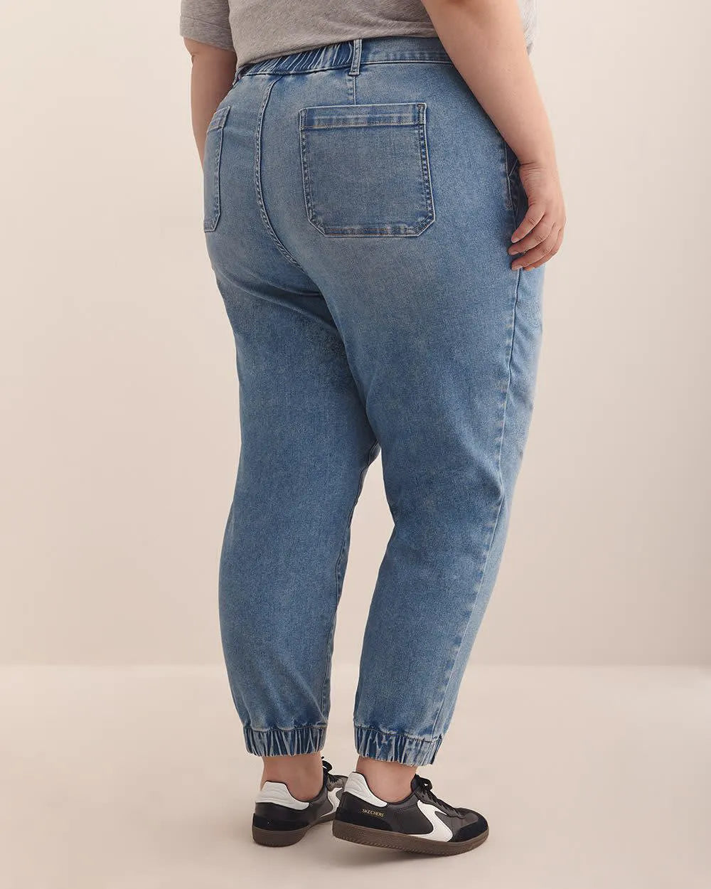 Medium light blue denim