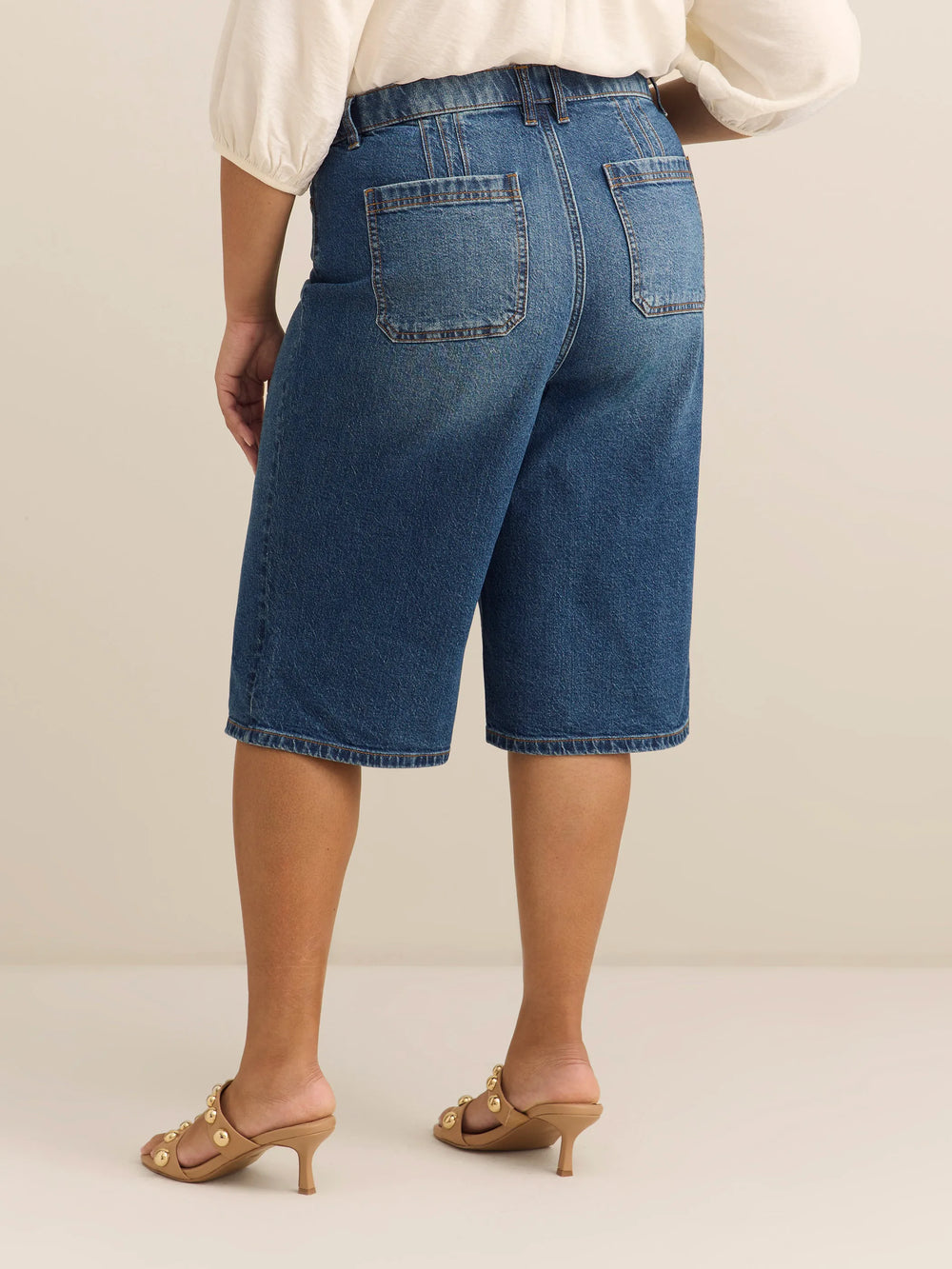 Dark denim