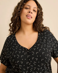 Black printed
