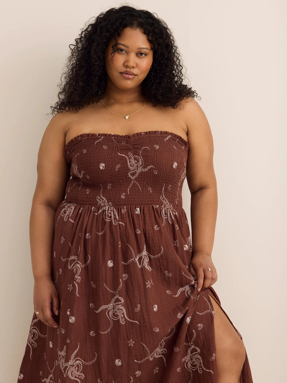 Cherry mohogany printed
