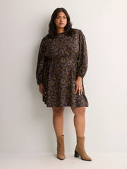 CHOCOLATE PLUM PRINTED