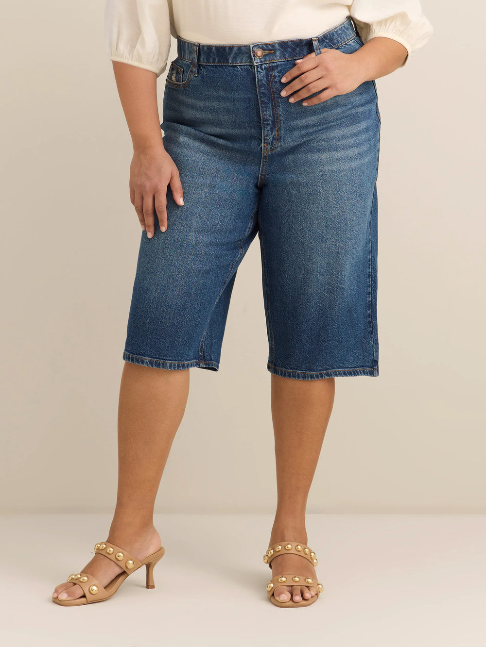 Dark denim