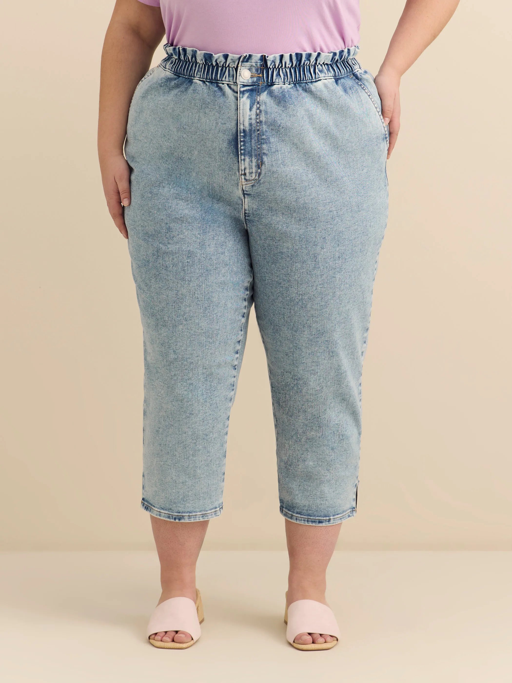 Ultra light blue denim