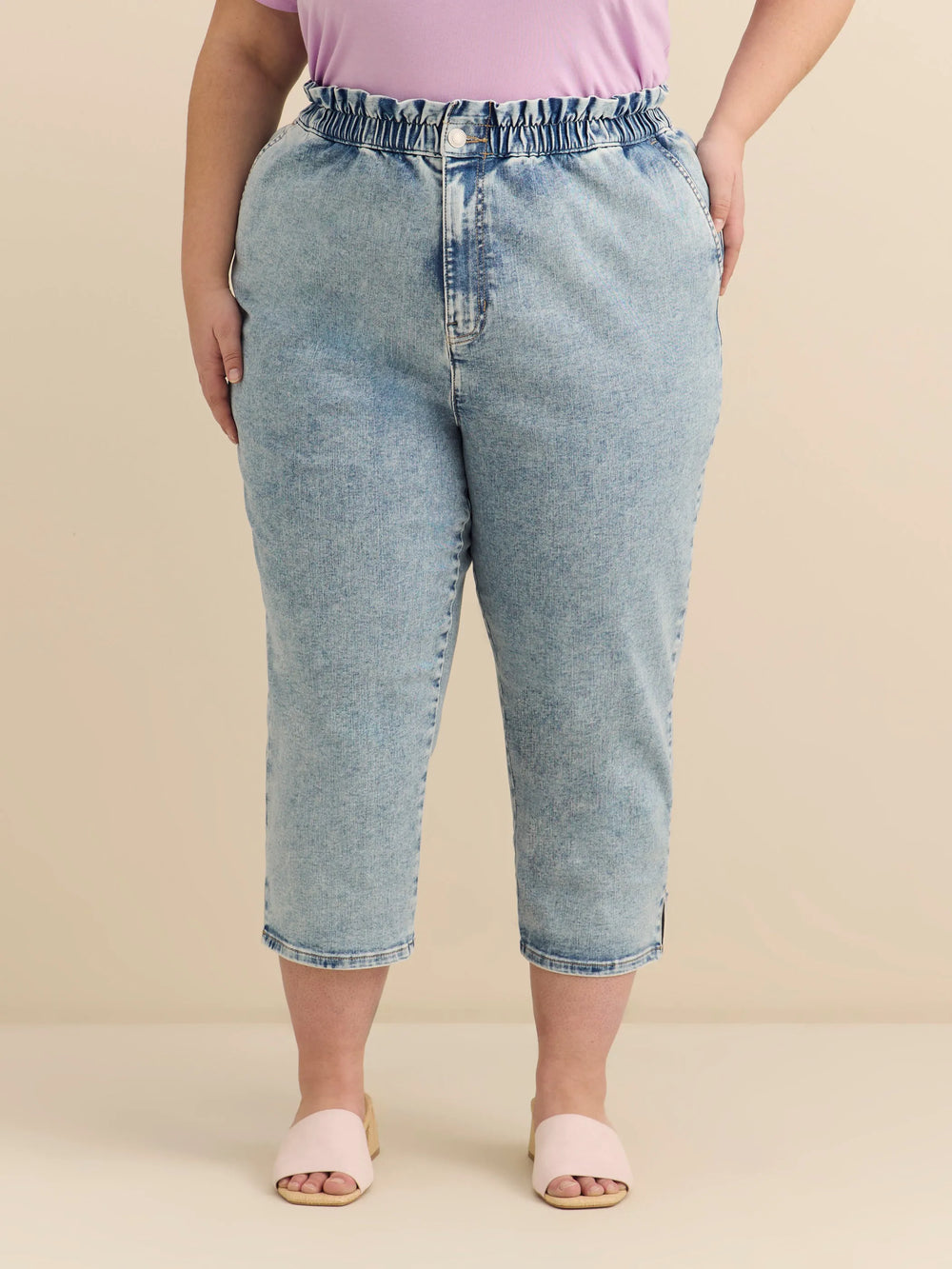 Ultra light blue denim