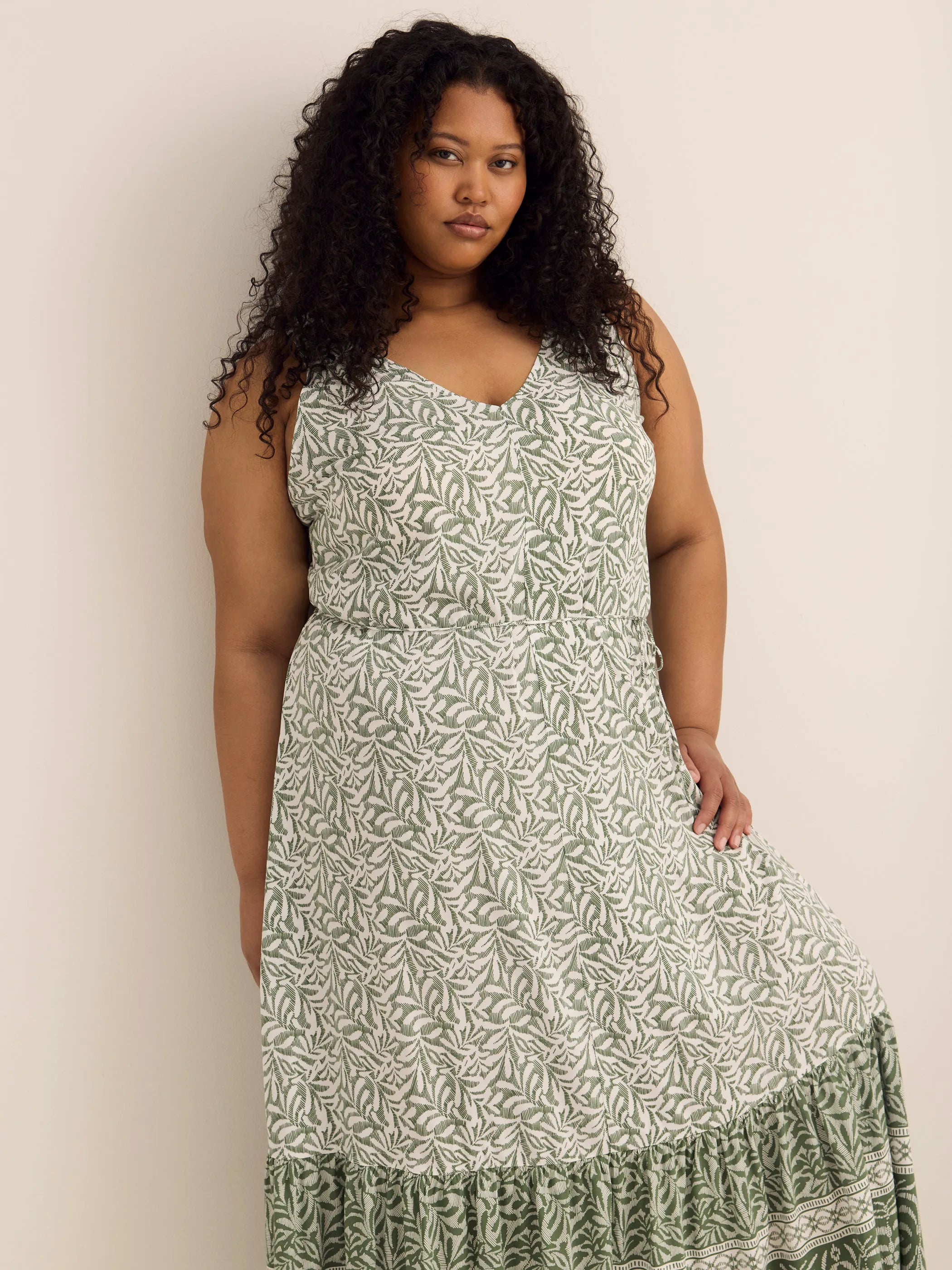 Vinyard green printed