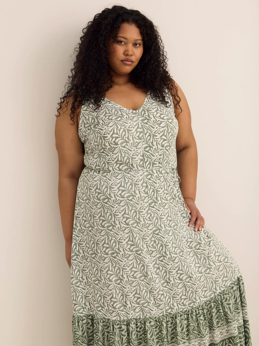 Vinyard green printed