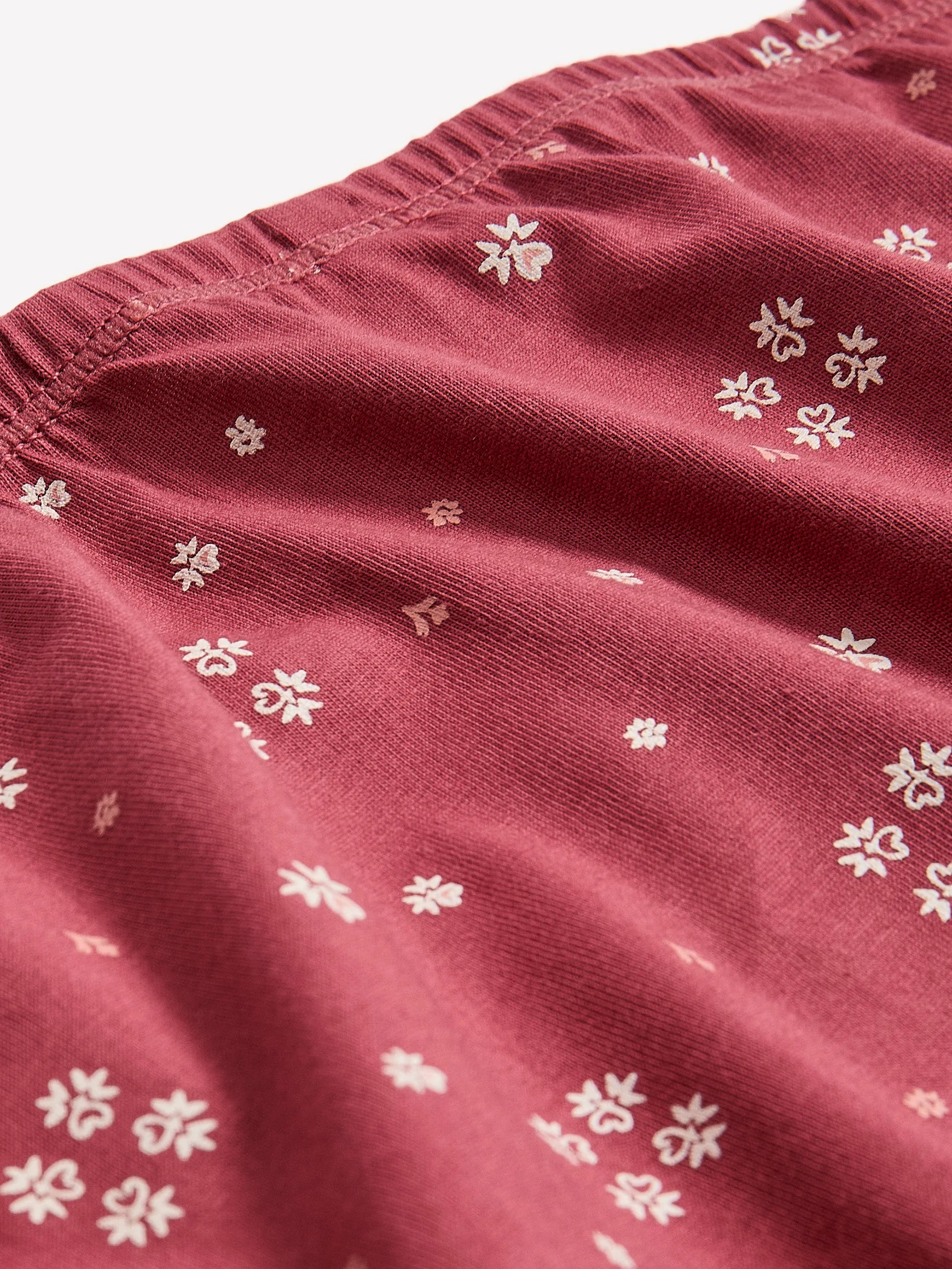 EARTH RED PRINTED