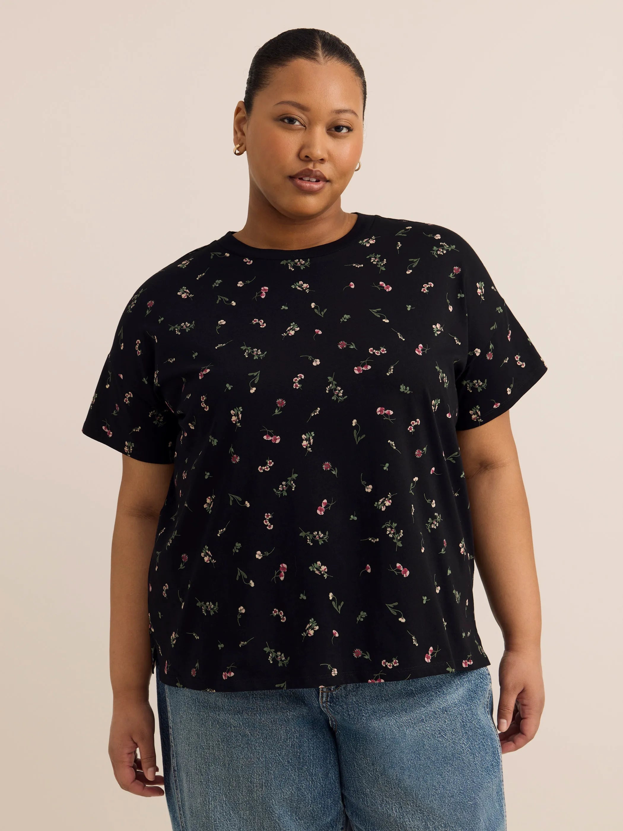 Black printed