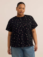 Black printed