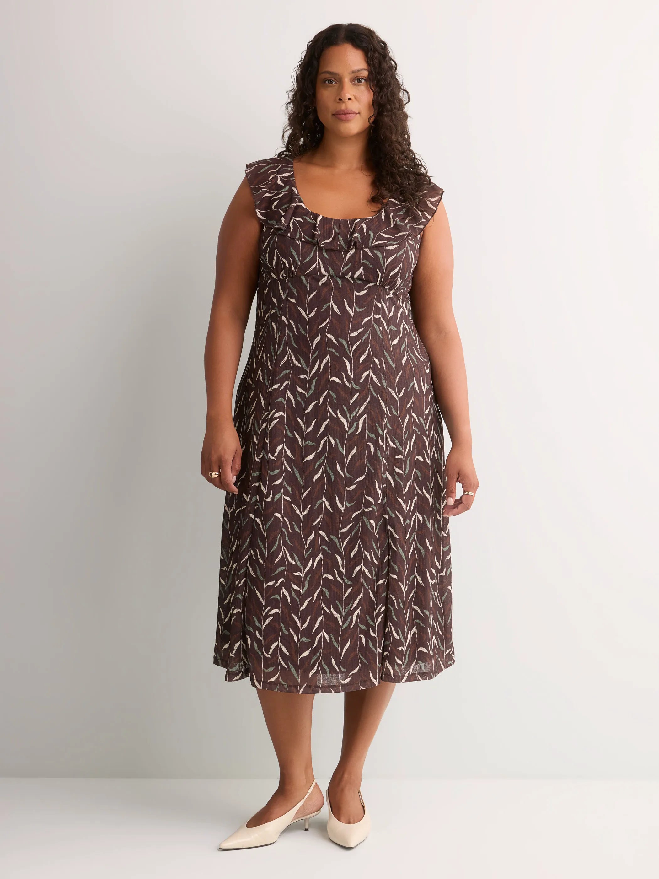 CHOCOLATE PLUM PRINTED